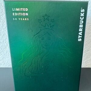 Starbucks 50th Anniversary Siren Mermaid Tumbler with Lid
